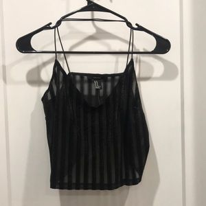 Forever 21 sparkle crop